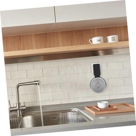 jojofuny 2pcs Wall-Mounted Speaker Bracket for Non-Punch Design Hidden Holder for Living Room and Bedroom Use Easy Installation