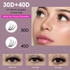 Lash Extension Kit 30D+40D Eyelash Extension Kit 320 Pcs Lash
