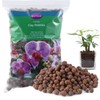 Natural Organic Clay Pebbles, 2LBS 8mm-18mm Expanded Leca Balls Plant