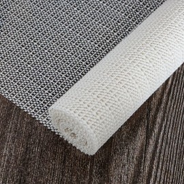 wohomuke Non-Slip Mat, Non-Slip Underlay, Non-Slip Protection, Can Be Cut to Size, Universal, for Carpets (White, 60 x 180 cm)