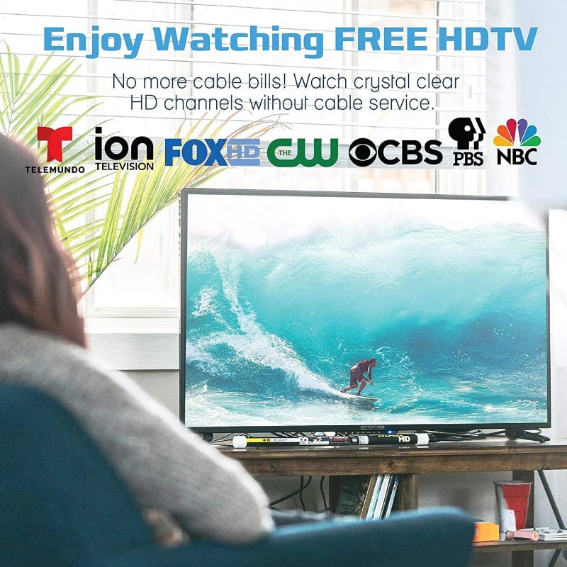 Magic Stick MAX Jumbo 4K Antenna HDTV FREE Digital Channels
