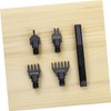 CHILDWEET 1 Set Detachable Leather Hole Punch Tool Kit DIY