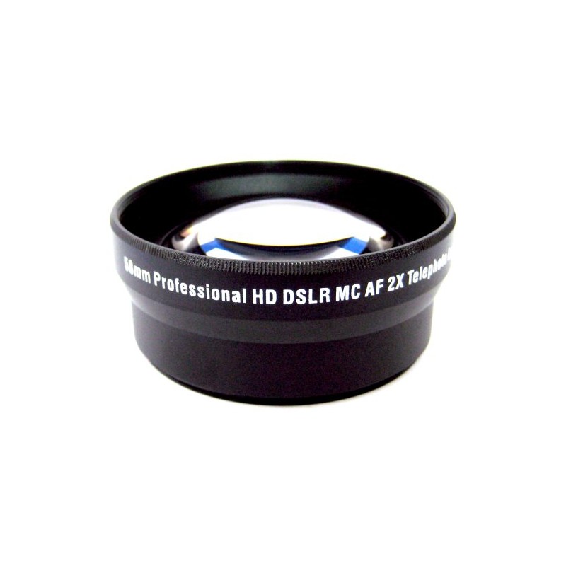 Zeikos ZE-2X58B 58mm 2X TelePhoto high definition lens, includes lens
