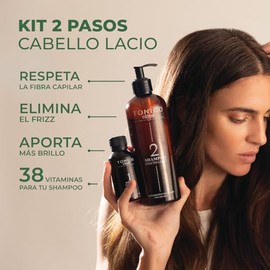 Tonico Vittale | Kit 2, Tónico Y Shampoo Para Cabello Lacio | Crecimiento, Reparación Y Fortalecimiento Capilar | Hidratación Y Suavidad | Fórmula Nat