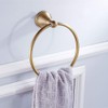 Leyden Towel Ring Antique Brass Hand Towel Holder Bathroom Accessories