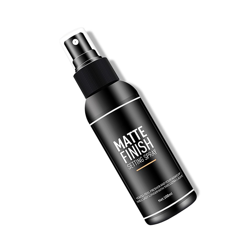 Matte Finish Makeup Spray Long Lasting Gentle Moisturizing Makeup Finish