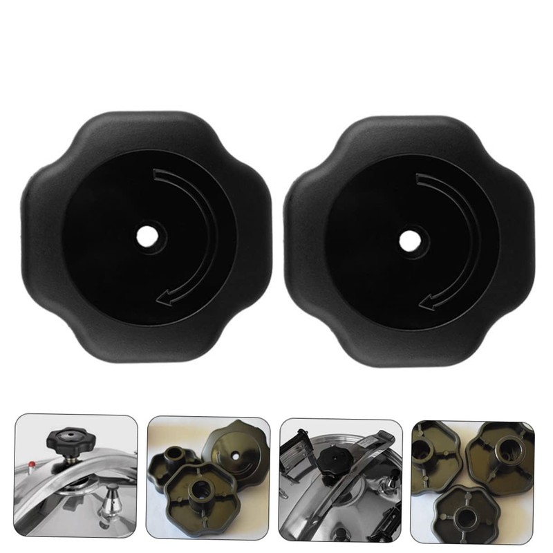 Uonlytech Pressure Cooker Safety Valve 2pcs pressure cooker lid knob