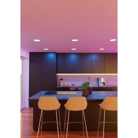 EGLO connect.z Smart Home LED Recessed Bathroom Spotlight Fueva-Z, Ultra Flat