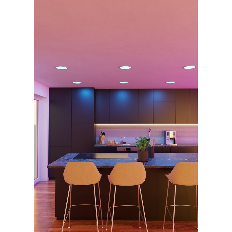EGLO connect.z Smart Home LED Recessed Bathroom Spotlight Fueva-Z, Ultra