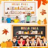 Honoson Fall Bulletin Board Decorations Set Fall Bookshelf Bulletin Board