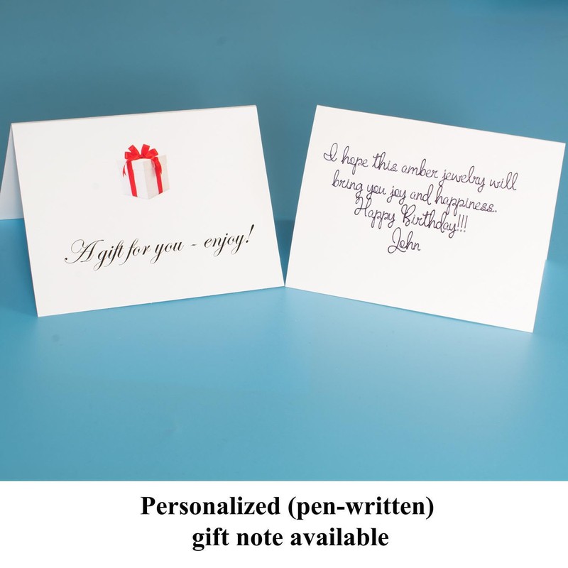 Baltic Honey Amber Sterling Silver Adjustable Ring "Milena"