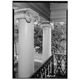 HistoricalFindings Photo: Owens Teague House,440 South Perry Street,Montgomery,Alabama,AL,HABS,10