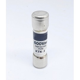 PMMCON 1 Pcs KTK-3 3A KTK3 3 AMP 600V Fast-Acting Fuse