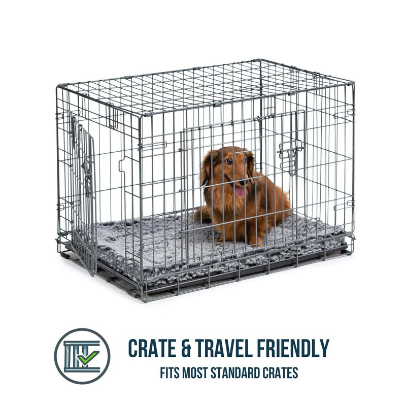 PELZIN Stoutwool 2.0 Indestructible Dog Bed - Soft Chew Proof