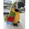 Surplex Electric Talking Parrot Toy, Voice Repeat and Singing in