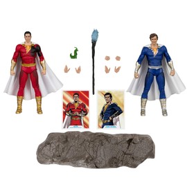 DC Collector 2PK - Shazam (Battle Damage) and Freddie Freeman (Gold Label)