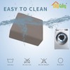 Easy-Going - Funda elástica otomana Plegable, Protector de Muebles, Rectangular,