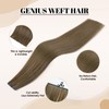 ABH AMAZINGBEAUTY HAIR Genius Weft Hair Extensions Human Hair Sew