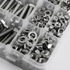 YEEZET 1000pcs M4 M5 M6 Bolts and Nuts Washers Assortment