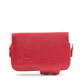 MegaGear MG1205 II Leather Camera Case with Strap for Sony Cyber-Shot DSC-RX100 V - Red