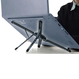 THANKO MCSD25SBK 4-in-1 Folding PC Stand, Smartphone Holder, Tablet Workbench, Tablet Holder, Video Shooting, Lightweight, Holder, Compact, MagSafe, Smartphone Tripod