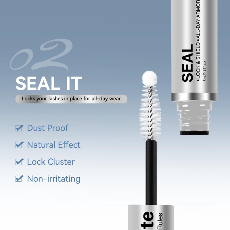 Lash Bond and Seal AiryCute, 150H Long Lasting Waterproof Lash