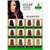 MEILAB Permanent Hair Colour without Ammonia - Pack of 3