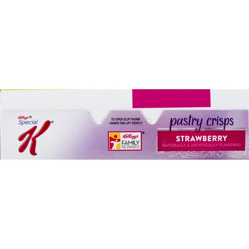 Kellogg's, Special K, Pastry Crisps, Strawberry, 4.4oz Box (Pack of
