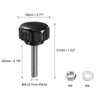 sourcing map 4 Sets Knurled Knobs Thumb Screws with Nuts