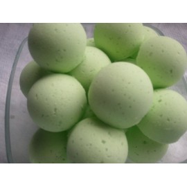 SpaPure CUCUMBER MELON Bath Bomb - 14 Bath Fizzies with Shea Butter, Ultra Moisturizing (12 Oz) ...Great for Dry Skin (Cucumber Melon FBA)