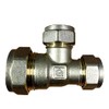 Pack of 2-28mm x 22mm x 22mm Compression Reducing Tee