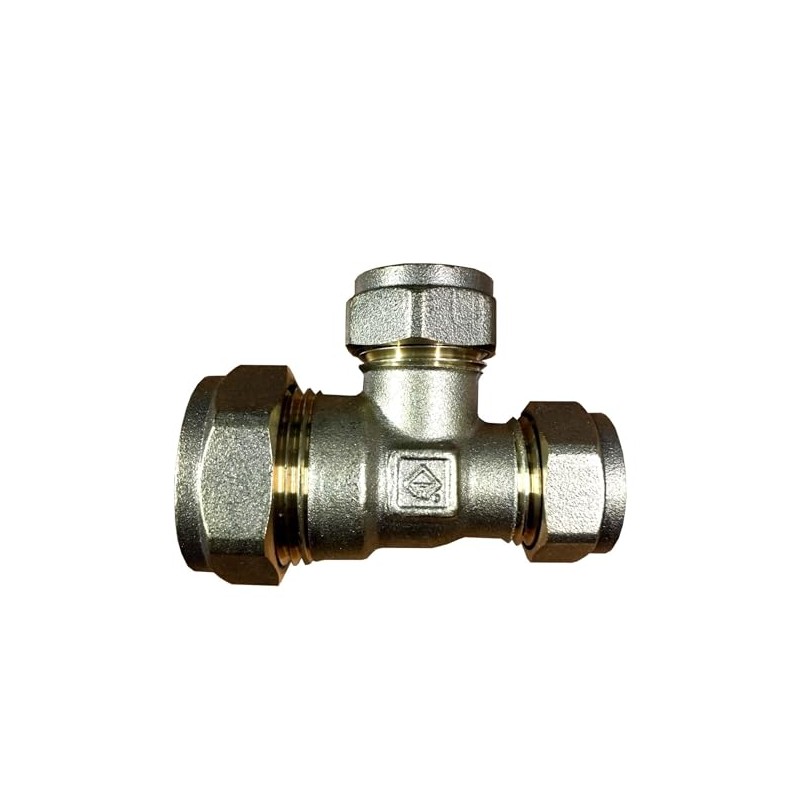 Pack of 2-28mm x 22mm x 22mm Compression Reducing Tee