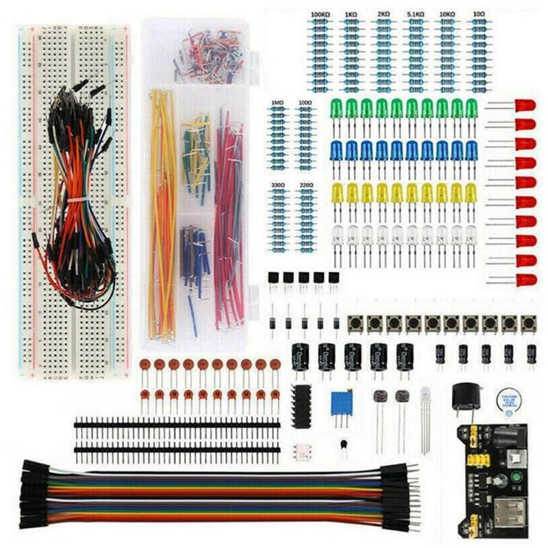 GOODCHI Electronic Entertainment Kit New Breadboard Set Electronic Components Starter