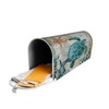 Duduho Blue Sea Turtle Mailbox Cover Magnetic Nautical Map Retro