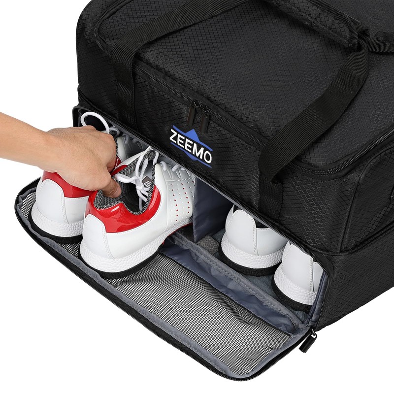 ZEEMO Golf Trunk Organizer, 2 Layer Car Locker with Ventilated