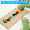 PATIKIL 1.2inch Plastic Bottle Caps for Crafts, 50Pcs Reusable Protection