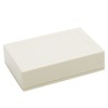 Heyiarbeit 1Pcs 5.43"x3.58"x1.41" ABS White Dustproof Electronic Junction Box Enclosure