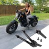FIASRAC Rear Foot Pegs Footrests Passenger Compatible with Honda Rebel