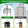ANIDEER 60" Shephards Hook for Outdoor, Heavy Duty Bird Feeder