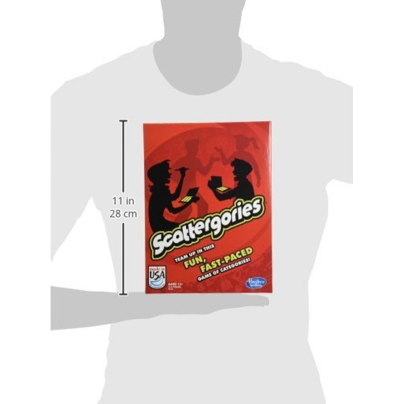 Scattergories Board Game, Game of Categories, Family Board Games for