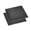 KESPER 38110 Slate Coasters 13 x 13 cm Pack of