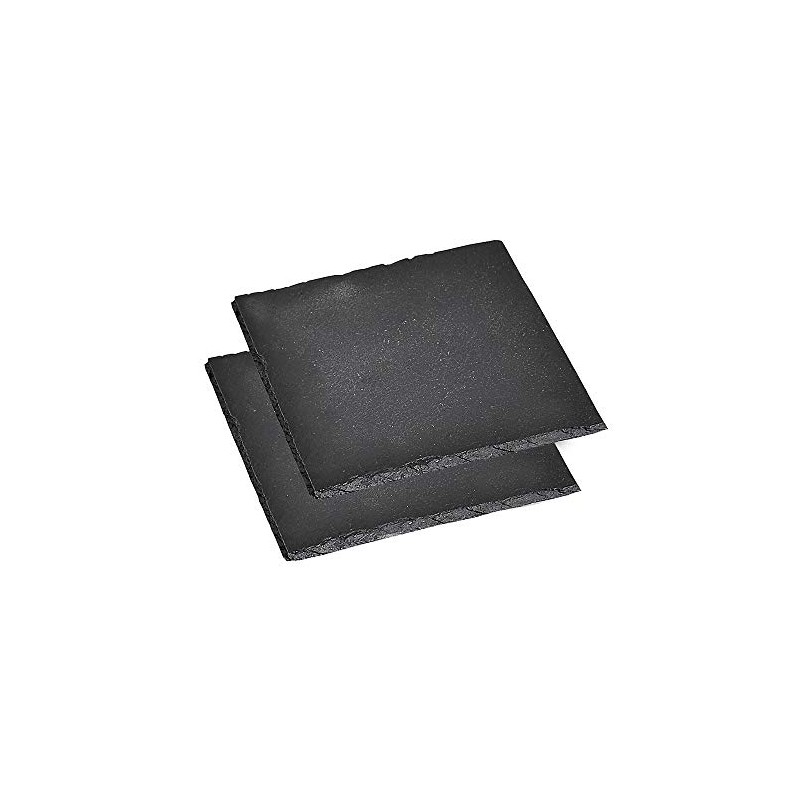 KESPER 38110 Slate Coasters 13 x 13 cm Pack of