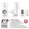 CSL Dimmable Radio Sockets Set with Remote Control Set of