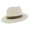 The Hat Company Mens Cotton Fedora A232 , Small 57cm,