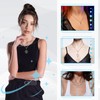 Sureio 10 Pcs Y2K Gothic Necklace Set Silver with Star