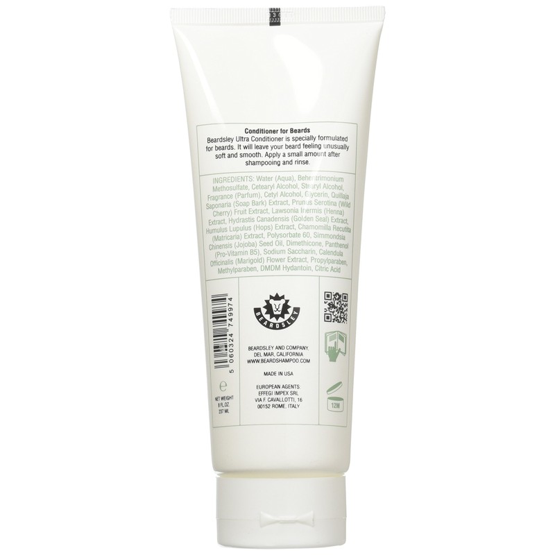 Ultra Conditioner/Softener for Beards by Beardsley and Company, Beard Care