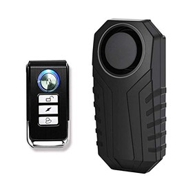 GREENCYCLE Bike Alarm with Remote, Anti-Theft Vibration Security Alarm for E-Bike Vehicle Bicycle Electric Tricycle, 113dB Volume and Sensitivity Adjustable, IP55 Waterproof, SOS Function