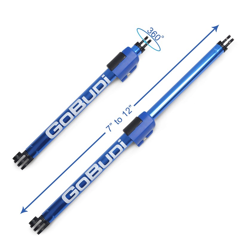 GoBUDi Barra de extensión ajustable compatible con todas las cámaras