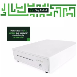 SKY TICKET Caja De Dinero Cajón Punto De Venta Apertura Automática Rj11