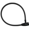 Bicycle Key Cylinder Cable Lock 60 cm Black 43440 